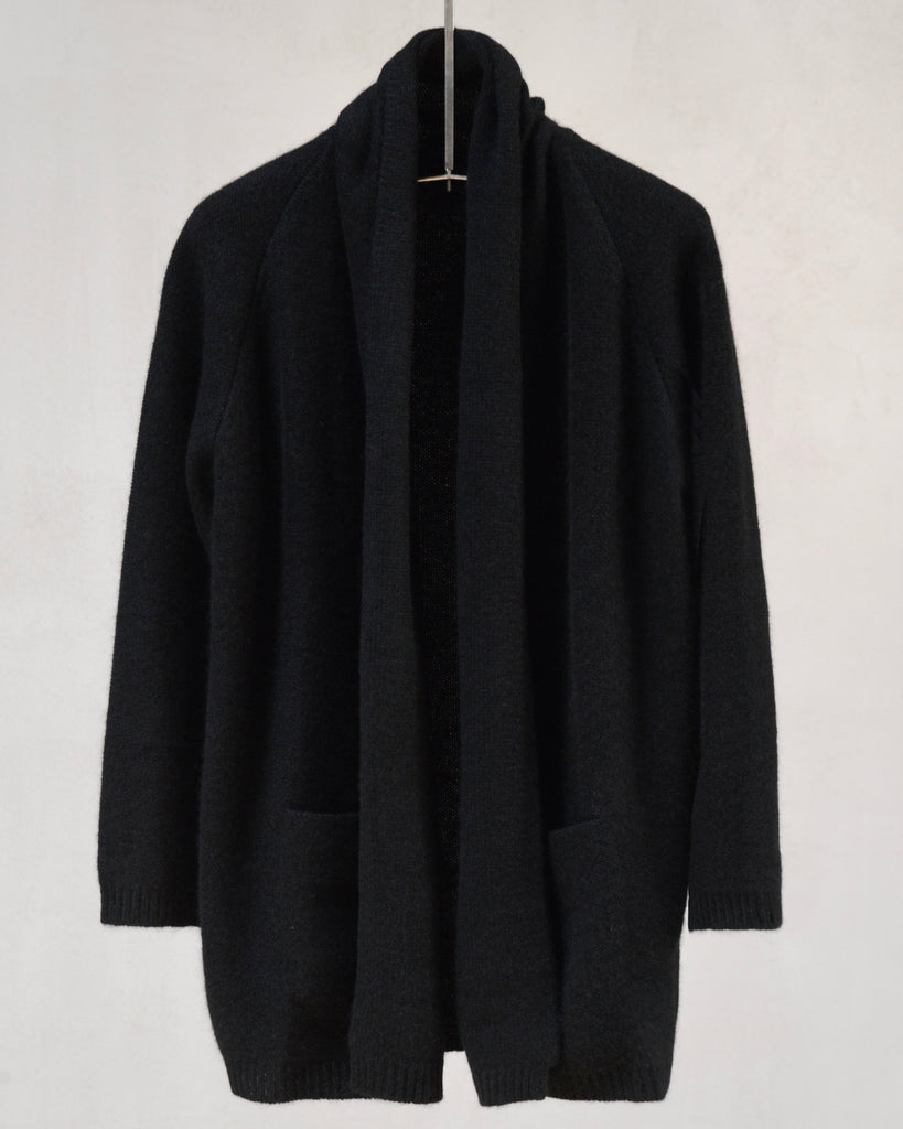 NAZOH CARDIGAN • Black Ode