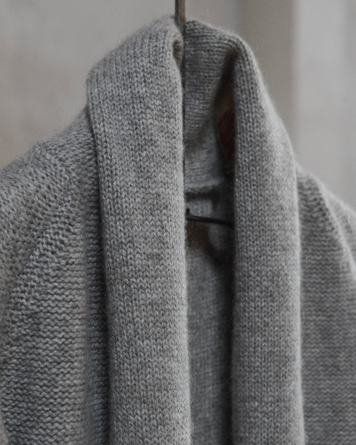 NAZOH CARDIGAN • Natural Grey PRE-ORDER