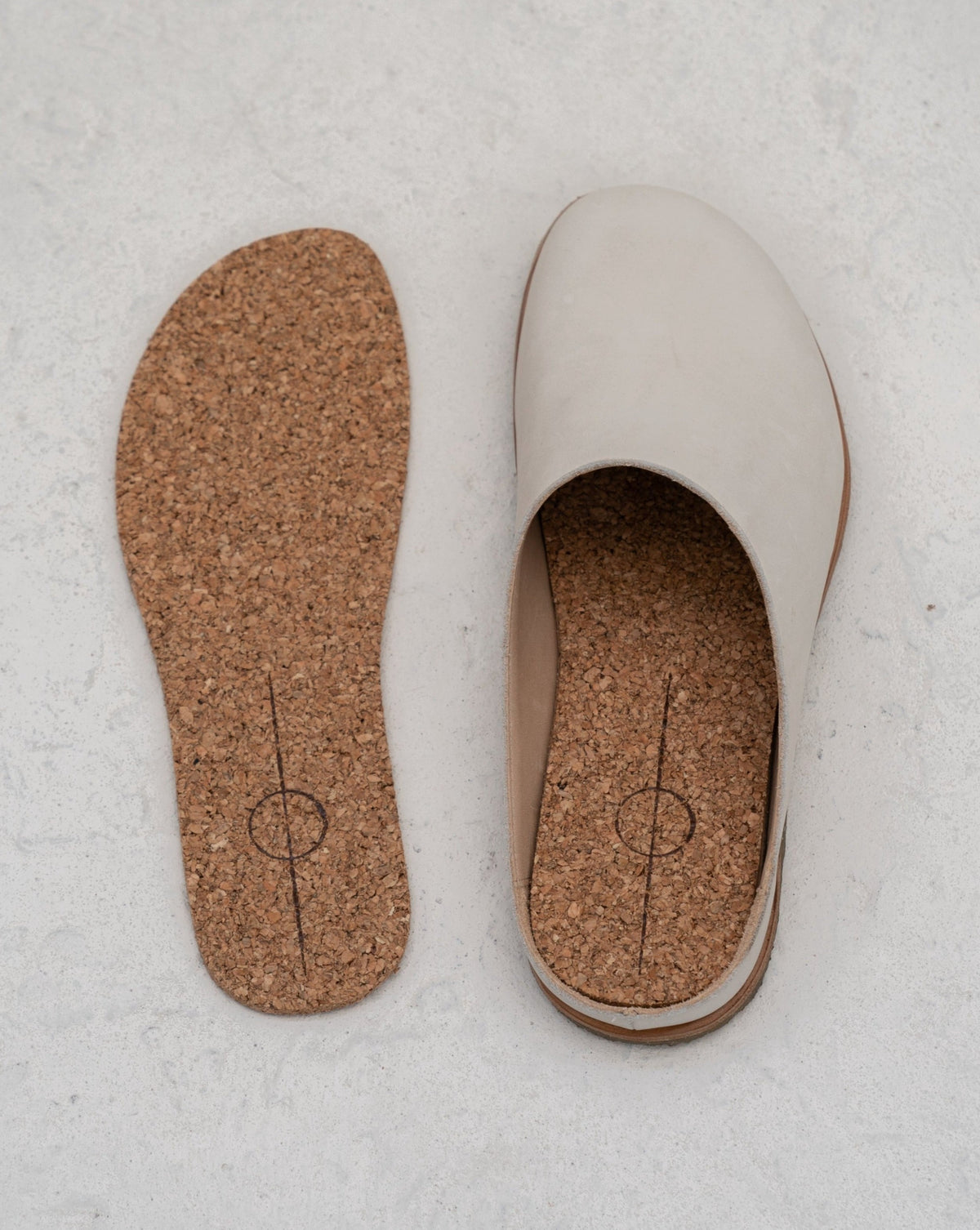 CORK &amp; LEATHER INSOLE